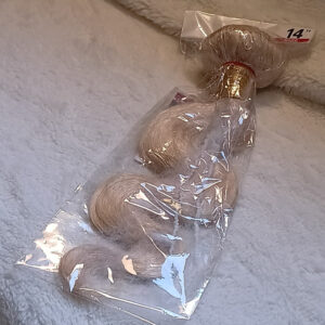 100% human hair 613 blonde bundle 14 inch with soft silky texture and full weft