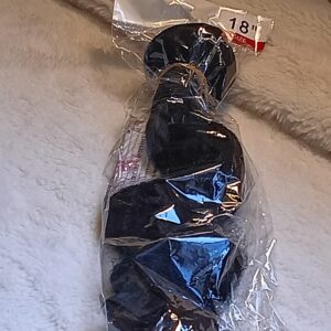 100% brazilian human hair body wave black bundle – 18 inch virgin hair