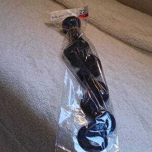 100% brazilian human hair body wave black bundle – 22 inch virgin hair