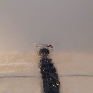 100% brazilian human hair deep wave black bundle – 20 inch virgin hair