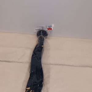 100% brazilian human hair straight black bundle – 22 inch virgin hair