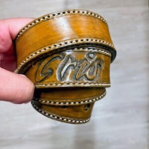 handcrafted genuine leather customized or personalized belt