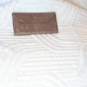 handcrafted genuine leather brown wallet