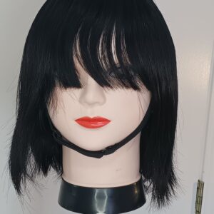Home 10 inch straight black bob wig – 13x4 lace front