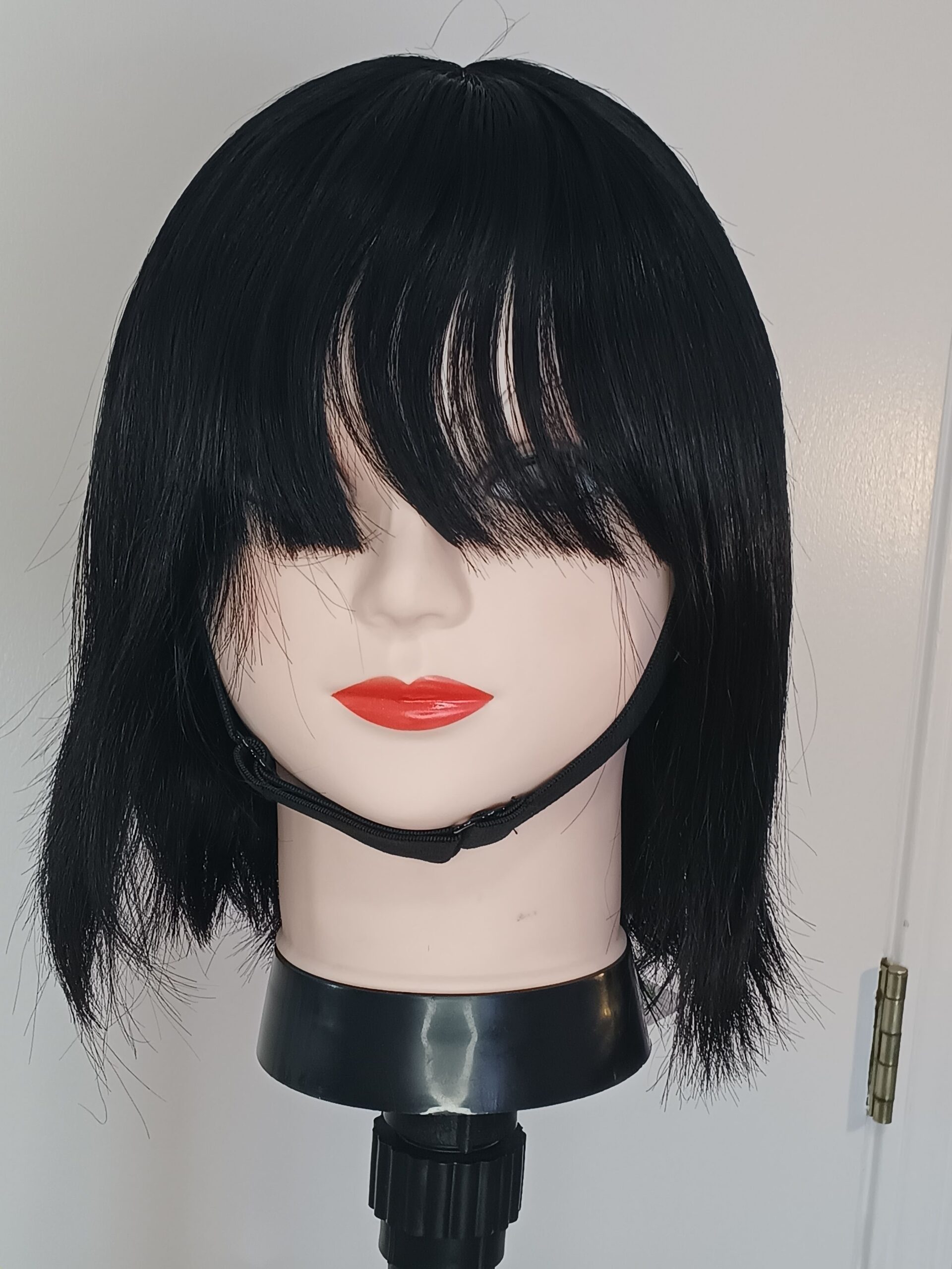 10 inch straight black bob wig – 13x4 lace front 10 inch straight black bob wig – 13x4 lace front